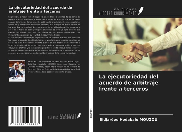 BidjaréOu Hodabalo Mouzou | La Ejecutoriedad Del Acuerdo De Arbitraje Frente...-image
