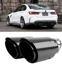 Bmw M Dual Exhaust Tip Carbon Fiber Bmw M Dual Exhaust Tip Carbon Fiber