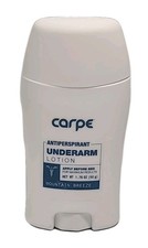 1 Carpe Antiperspirant Underarm Lotion MOUNTAIN BREEZE 1.76oz NEW 11/26