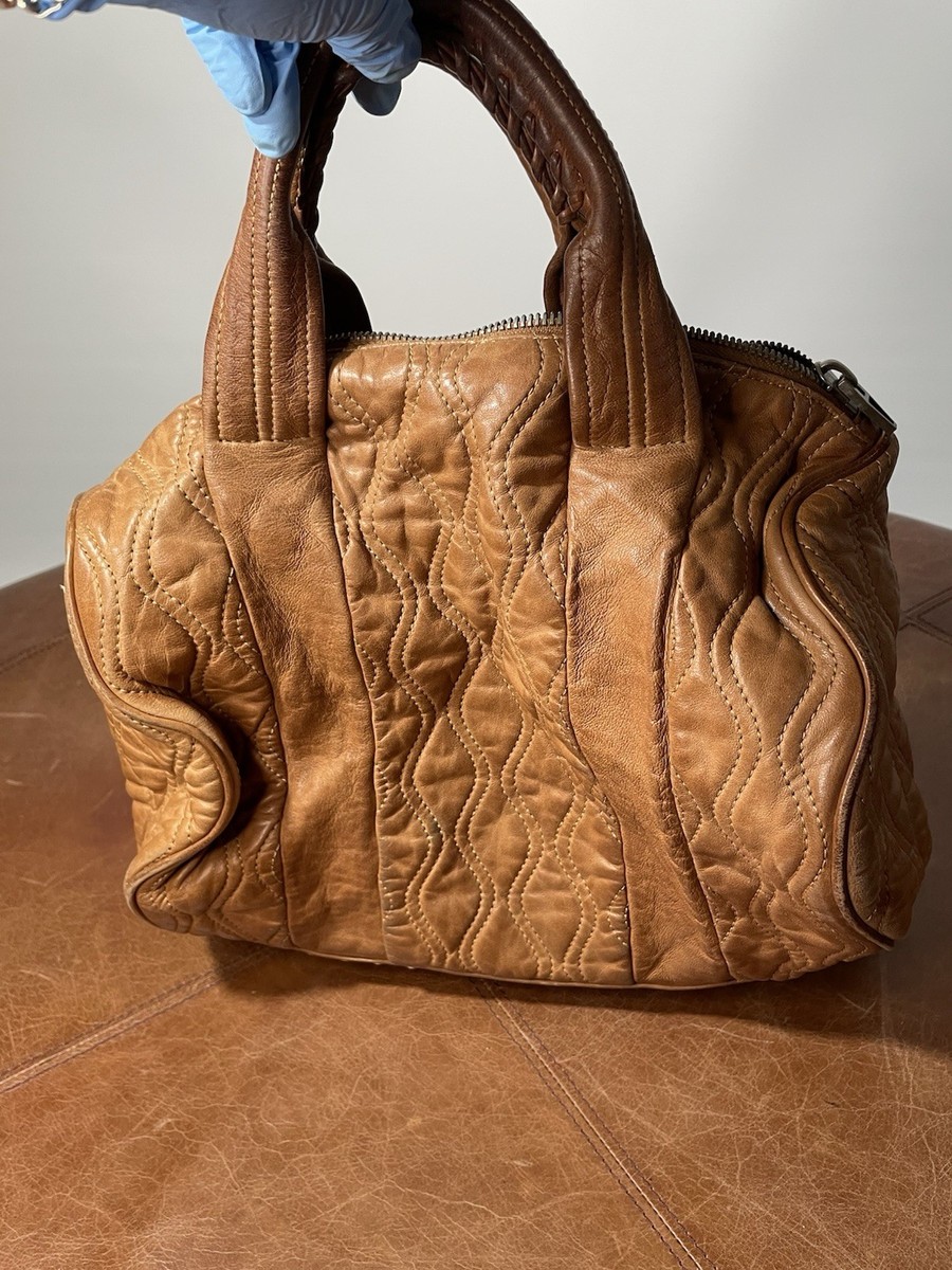 Vintage Alexander Wang Quilted Leather Rocco Bag Studded Bottom | eBay