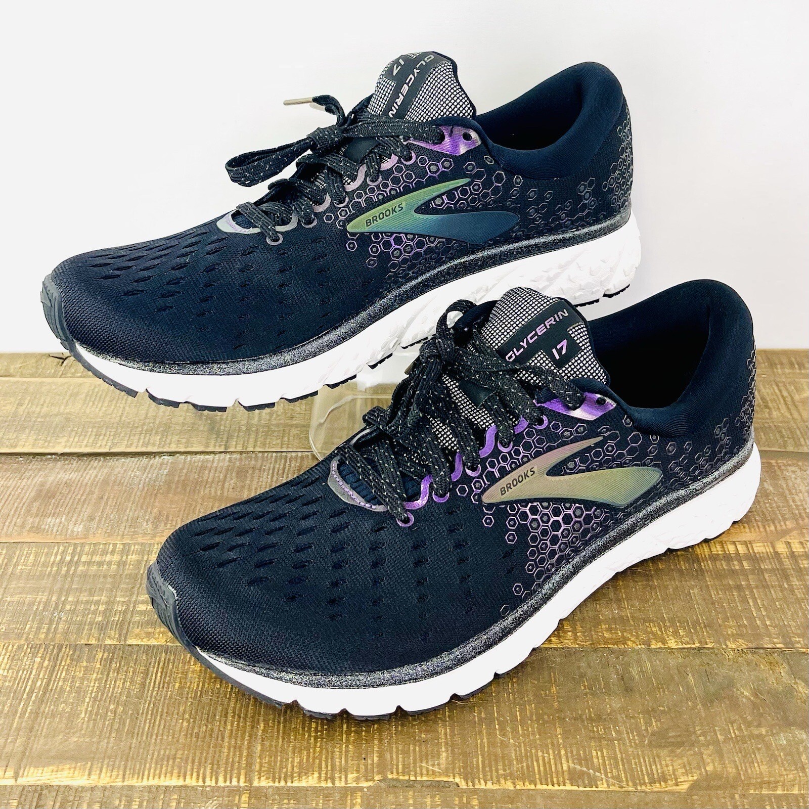 Brooks Glycerin 17 Running Shoes Womens Size 9 B Black Never Worn