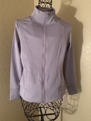 Layer 8 Ladies Lux Knit Jacket Large Purple