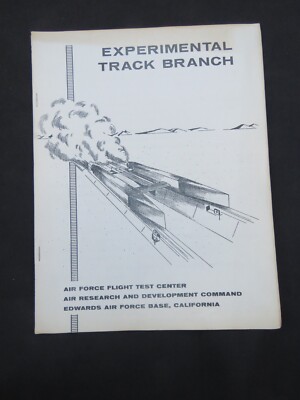 Edwards Air Force Base - Experimental Flight Test  Center Vintage Booklet