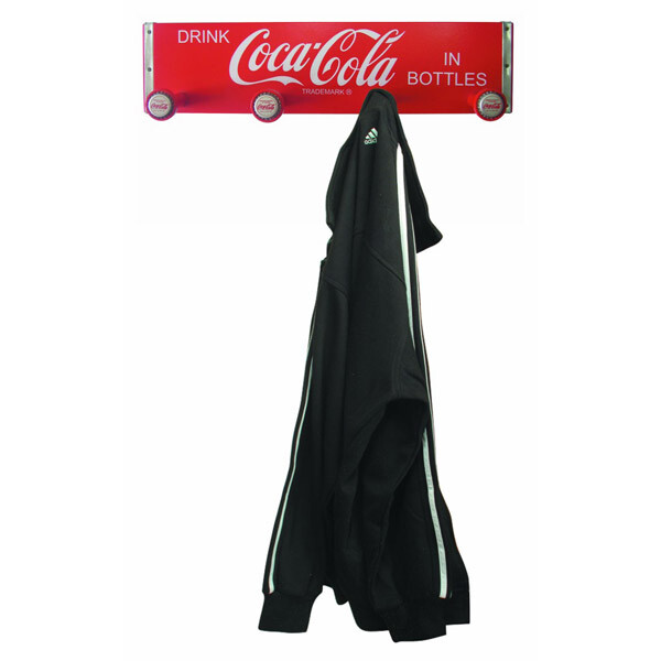Coca-Cola レトロ木製　コートハンガー Official Coca Cola Coke Crate Coat Rack Hanger Retro Wooden