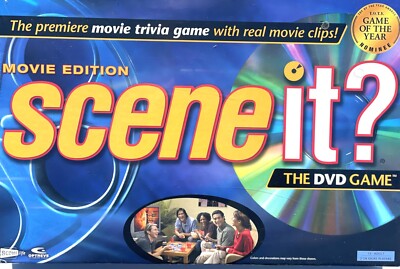 Scene It the DVD Game The Premiere Movie Edition SEALED 2005 Trivia Board Game