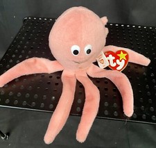 Ty Inky The Octopus Beanie Baby 1993/94 Retired Rare