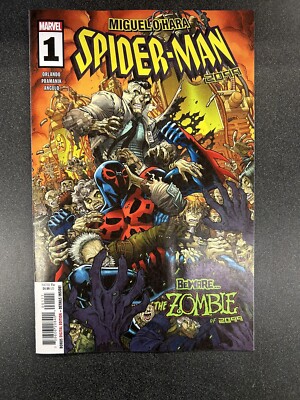 MIGUEL O'HARA SPIDER-MAN 2099 #1 NM ZOMBIES BLADE NICK BRADSHAW