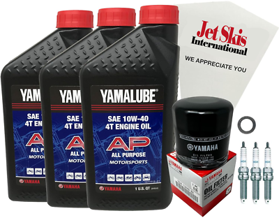 OEM Yamaha MT-09 Oil Change Kit W/ Spark Plug (2018-2020) | eBay