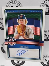 2023 USA Baseball Stars and Stripes #15U-ZB - Zane Burns