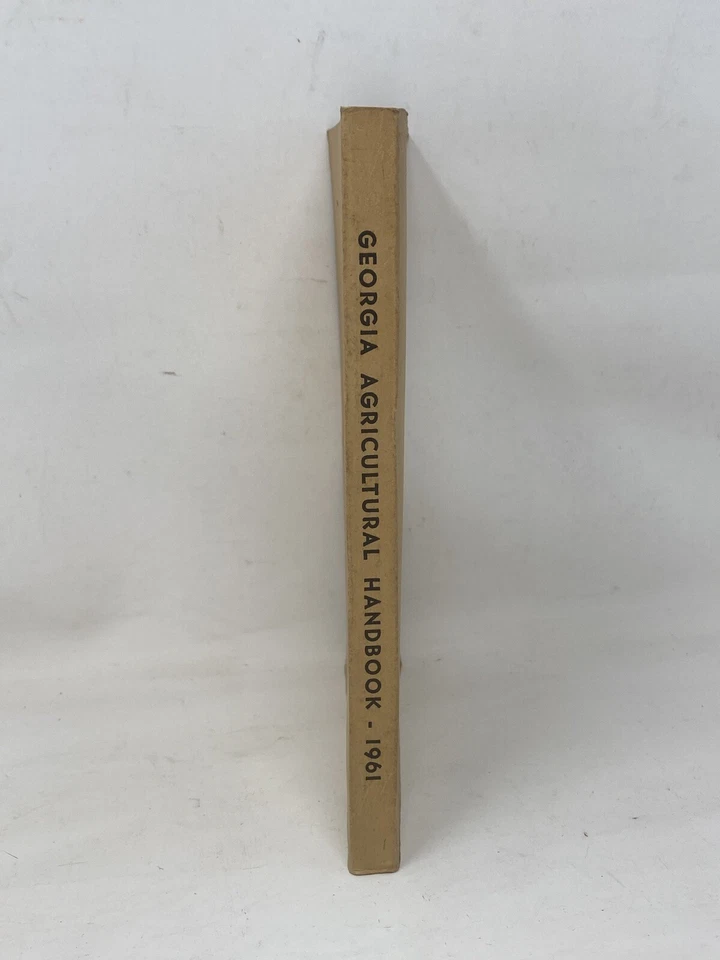 Vintage 1961 Georgia Farm History Book: Georgia Agricultural Handbook Second Ed. - Image 4 of 4