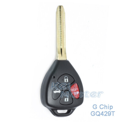for Toyota Corolla 2010-2013 Venza 2009-2016 G Chip Remote Key Fob 89070-12820