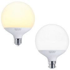LED Globe Light Bulb 18w Replacement for 162w B22 E27 Warm or White G120 LED