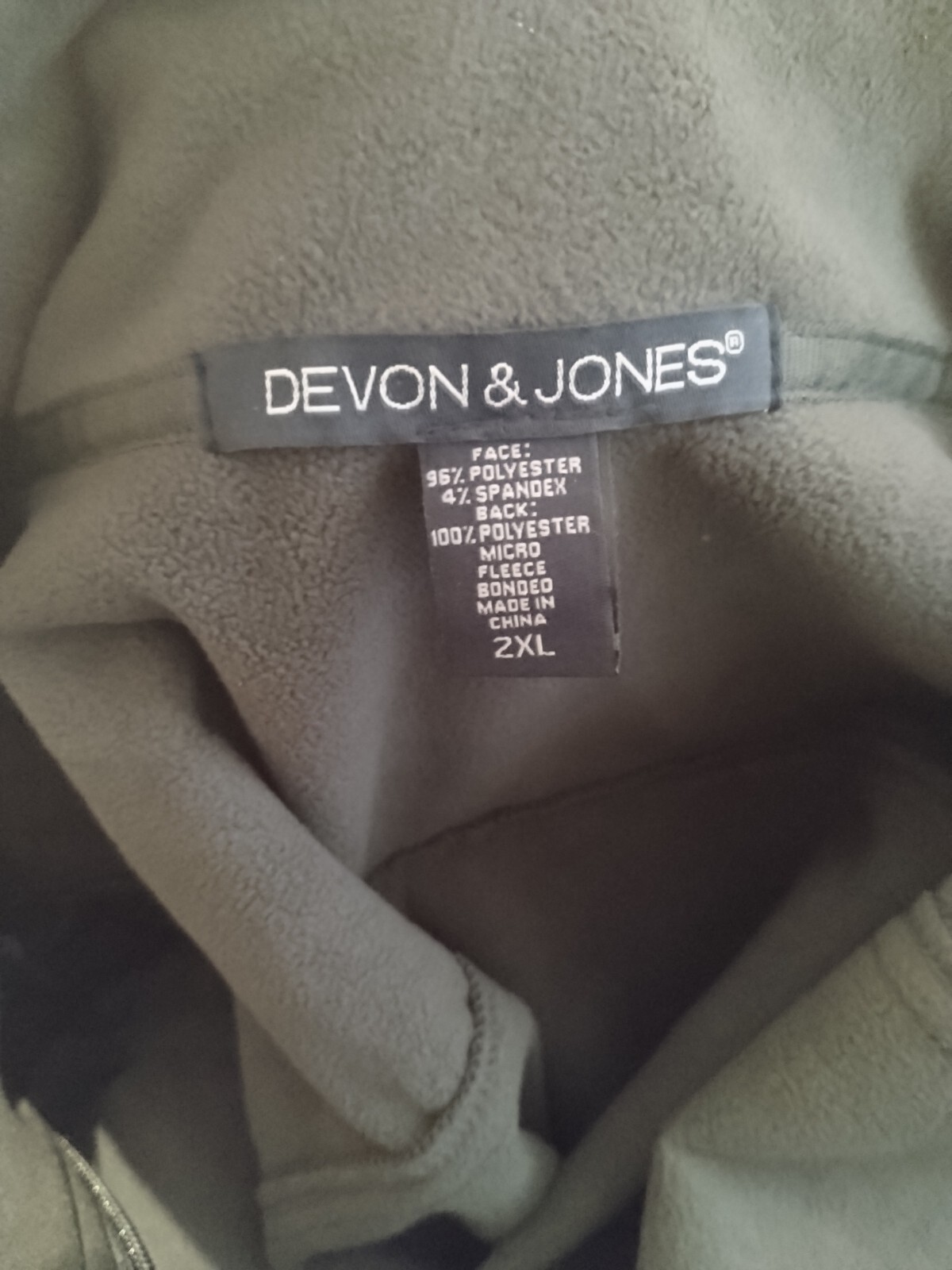 Men's Soft Shell Full Zip Jacket by DEVON & JONES… - image 7