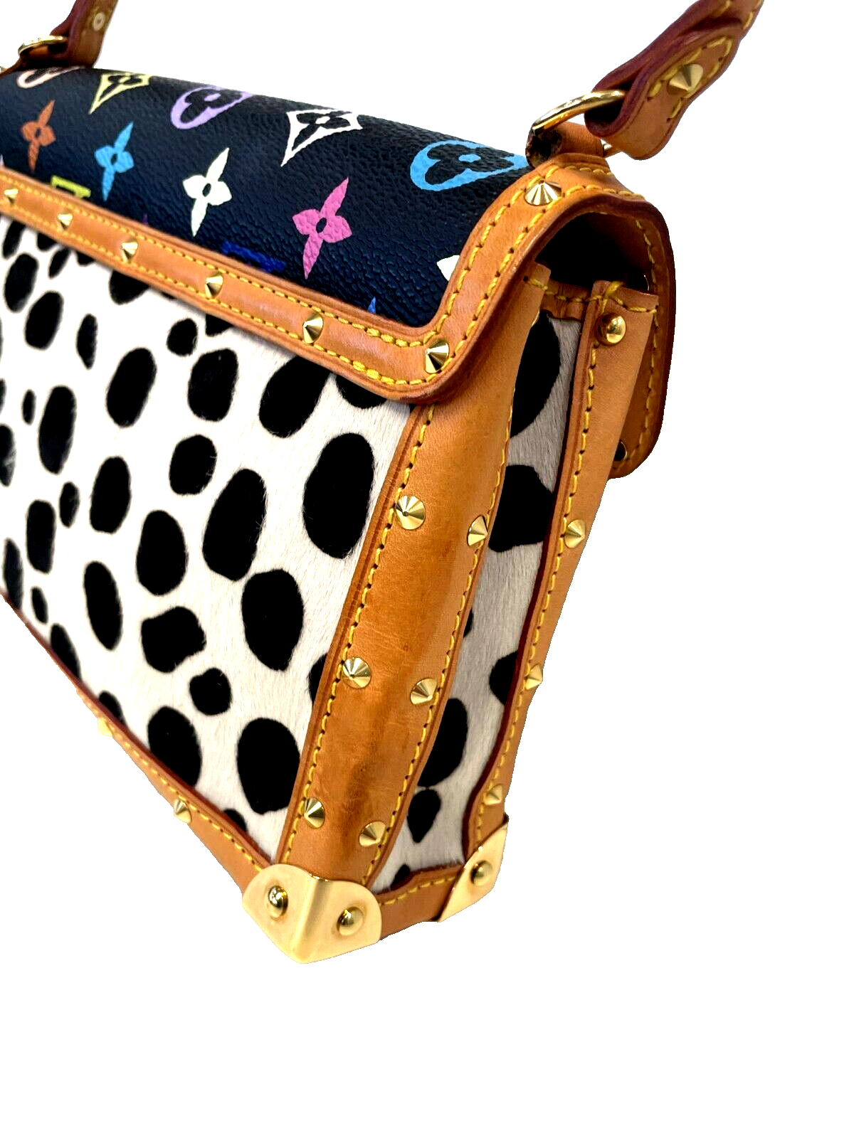 Louis Vuitton Dalmatian Sac Rabat Pony Hair Monogram Bag at 1stDibs
