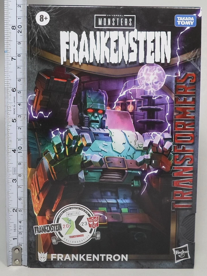 HASBRO 2023 COLLABORATIVE UNIVERSAL MONSTERS x TRANSFORMERS FRANKENTRON MISB - Image 2 of 4