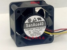 Sanyo 109P0412H3E033 12V 0.195A 4028 4cm Cooling Fan