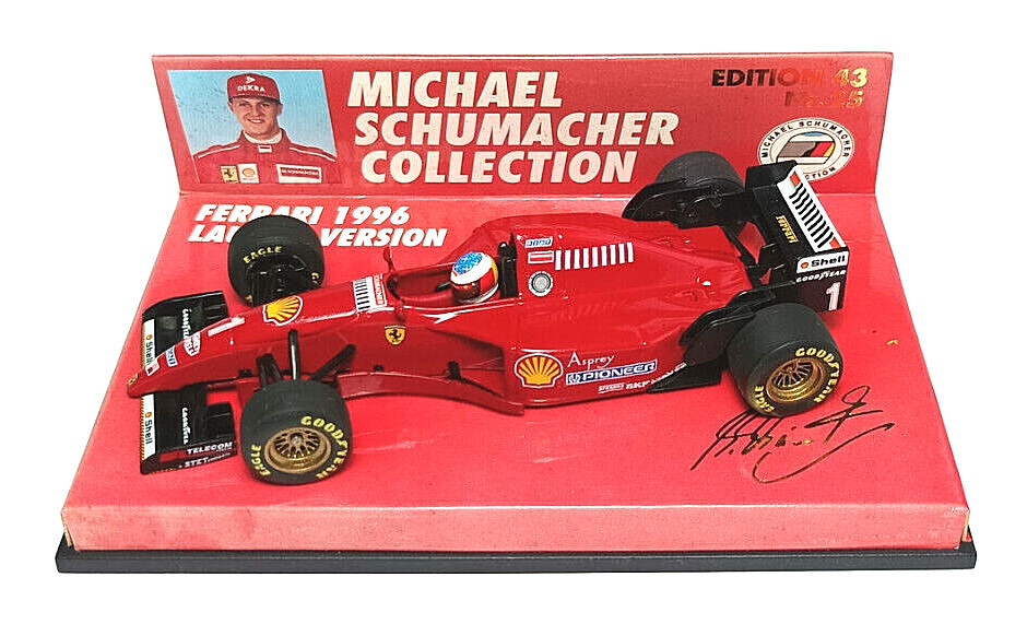 MINICHAMPS 1/43 Ferrari 1996 LAUNCH Version Michael Schumacher