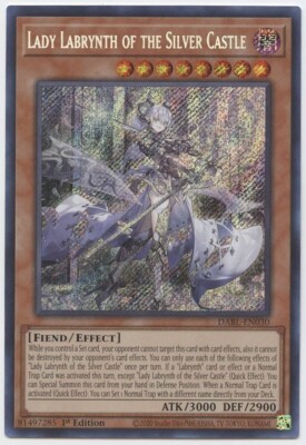Lady Labrynth of the Silver Castle Yu-Gi-Oh! DABL-DE030 1st Secret Rare