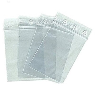 Lot De 100 Sachets Zip épais 4x6 Cm - Pour Ranger Les Perles De Diamond Painting - Neuf