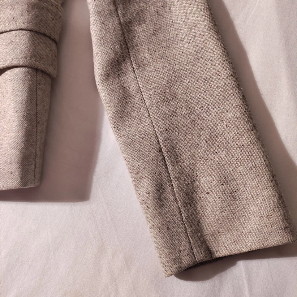 Faconnable блейзер с ремнем размер 6 желтовато-коричневый несовершенный - Изображение 3 из 4