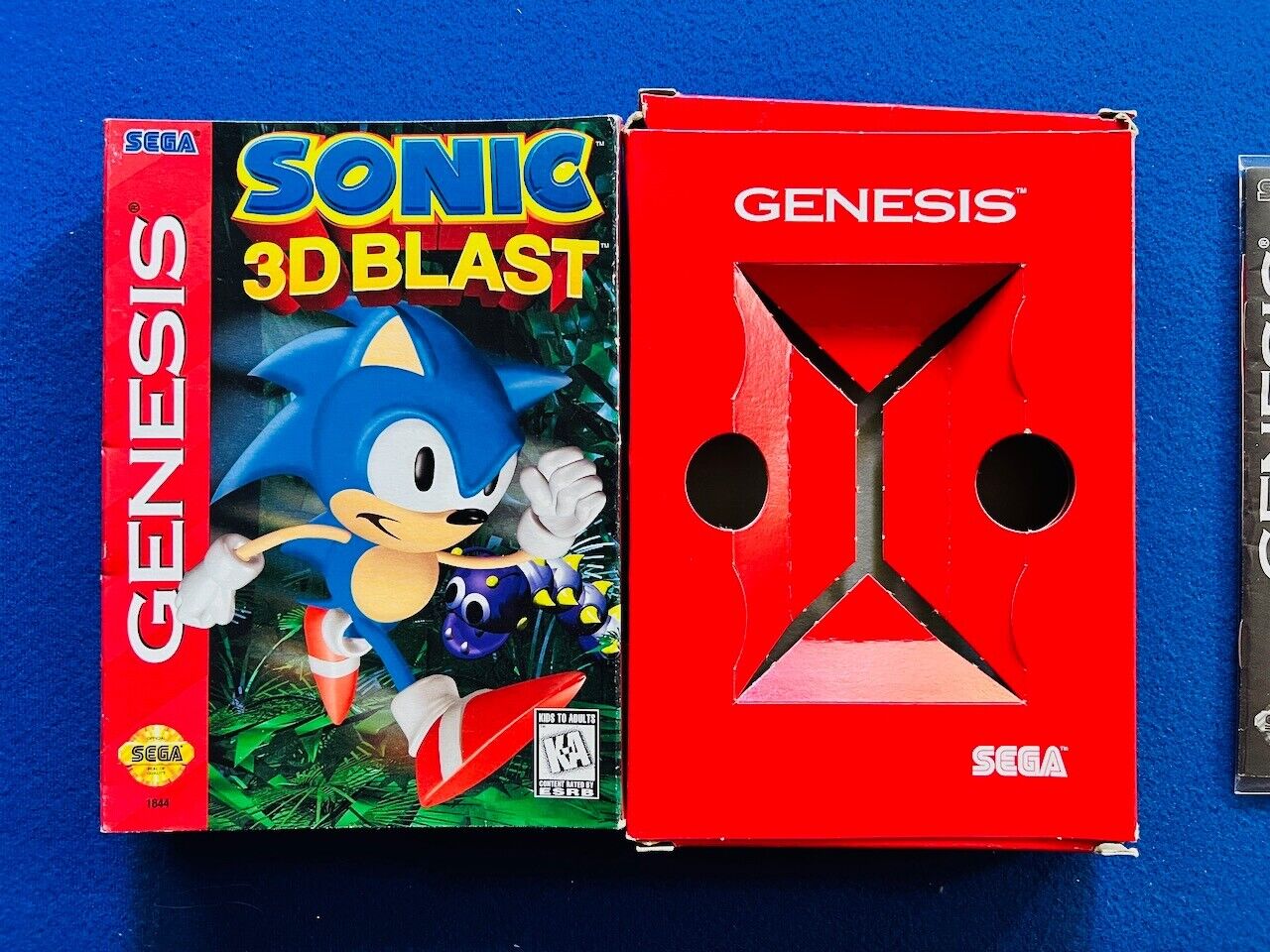 Sonic The Hedgehog 3 (Sega Genesis) 48-Bit 1200dpi Manual + Cart