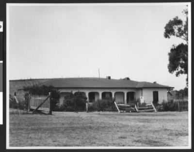 Punta De Laguna Adobe On The South Side Of The Old Lagoon Or Lake - Old Photo