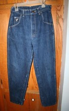 VTG 1980's Women's WRANGLER Jeans High Waist Classic Fit Size 9 JR NM USA INDIGO