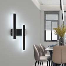 2X LED Wandleuchte Wandlampe Flur Strahler Innen Wohnzimmer Treppenhaus Korridor