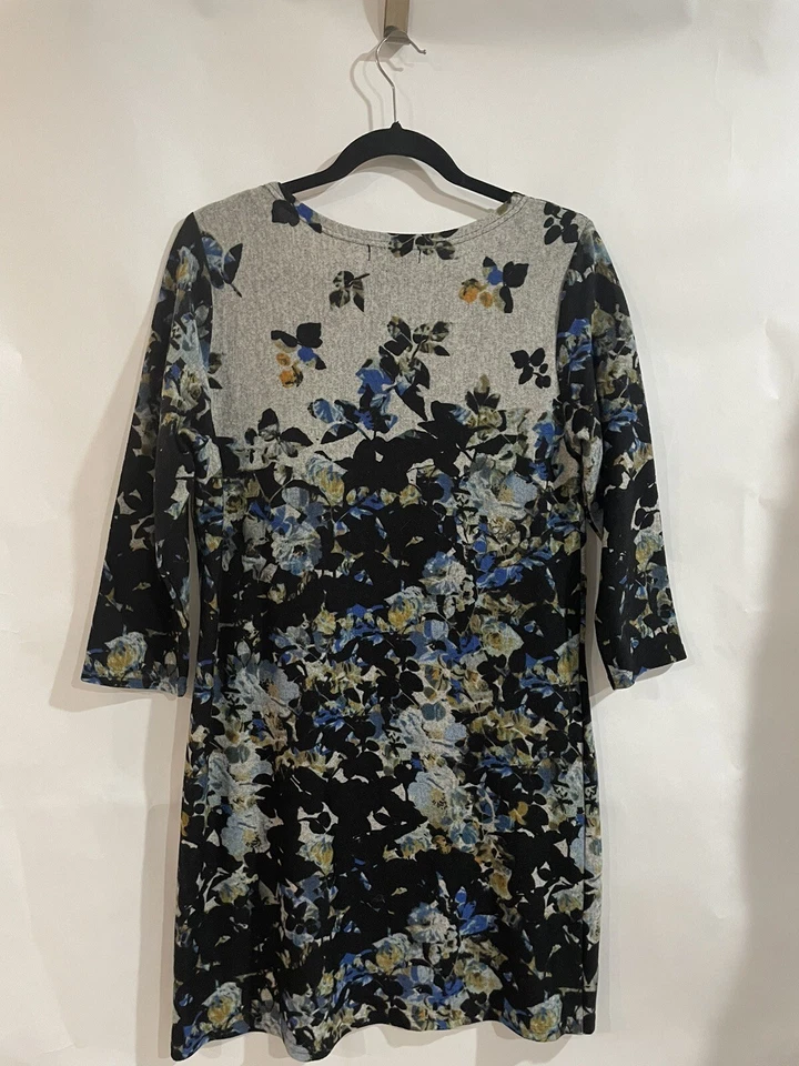 Vestido Papillon Talla L Multicolor Poliéster Manga 3/4 Foto 4 de 4