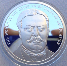 1 oz. 2021 WILLIAM HOWARD TAFT Silver Shield Mini-Mintage Proof .999 fine silver