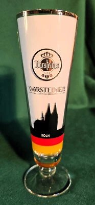 Warsteiner Bierglas Edition Köln Fußball WM 2014 Deutschland sind wir Alle - Bild 1 von 4