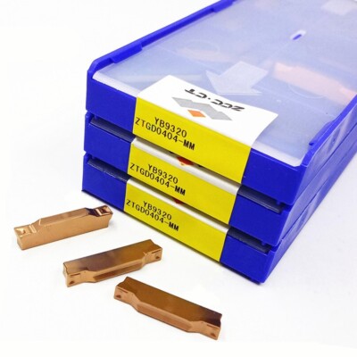 10pcs ZTGD0404-MM YB9320 ZCC.CT CNC blade Carbide Inserts Original
