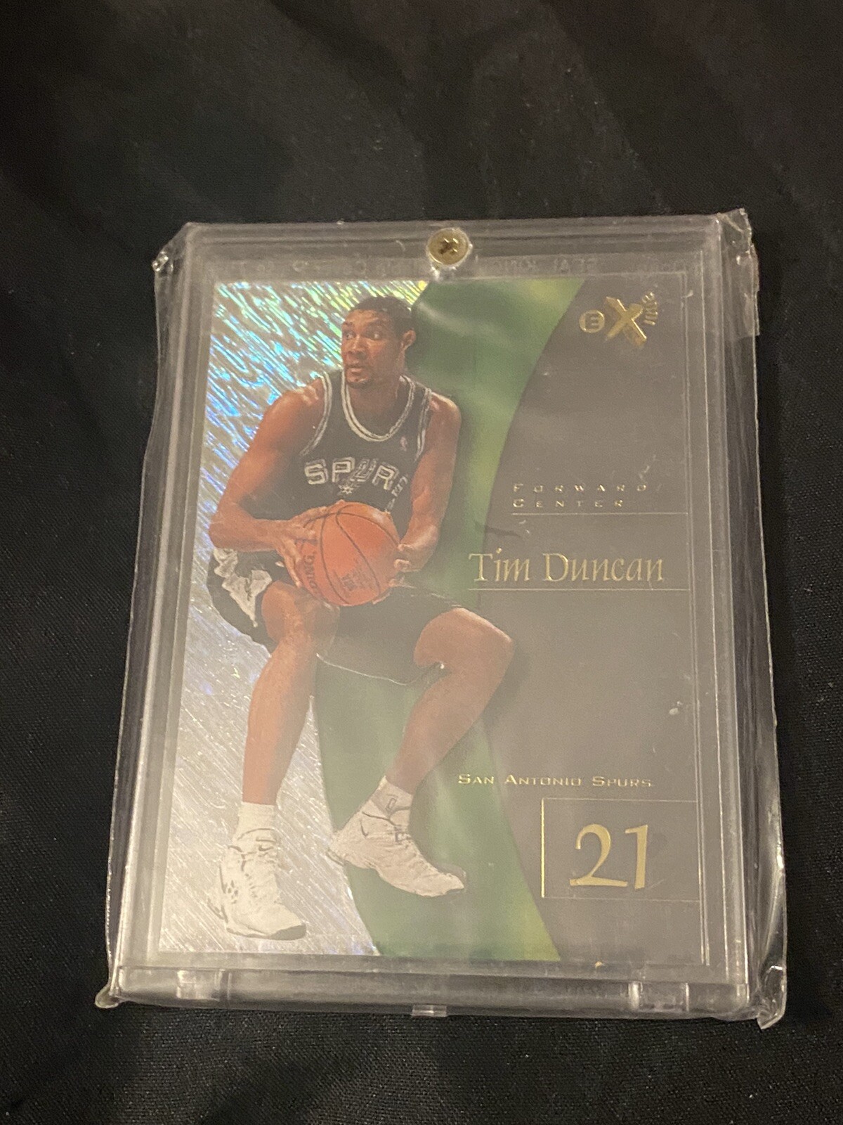 Tim Duncan 1997 Ex-2001 Rookie Card #75