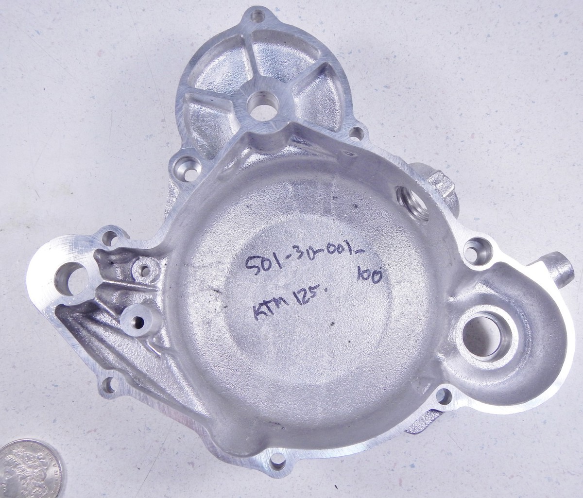 84-86 KTM 125 MX/MXC/GS (LC) Clutch Cover Water Pump Housing 501