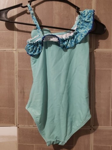 Disney Store Elena Swimsuit Elena of Avalor 1 pc UPF 50+ Girls 5/6 - Picture 2 of 3