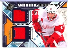 2013-14 SPx Winning Materials #WMPD Pavel Datsyuk JERSEY - Detroit Red Wings
