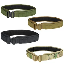 Condor 121175 Tactical Cobra LCS Laser Cut MOLLE Nylon Padded Battle Gun Belt