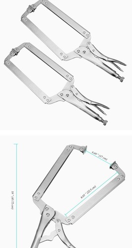 ningwaan c clamp locking Pliers - Picture 8 of 20