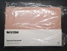 InCase Textured Hardshell 15  MacBook Pro Thunderbolt 3 USB-C Woolenex PINK