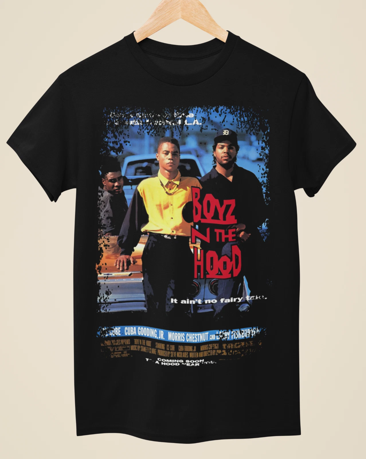 Boyz N The Hood - Movie Poster Inspired Unisex Black T-Shirt
Opens in a new window or tab
