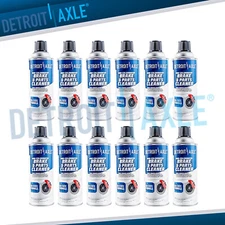 12pc Non Chlorinated Brake Parts Cleaner Bottle 10oz High Power Spray