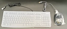 Logitech MK120 Desktop Combo with Protective Keyboard Cover and Mouse 920-010020