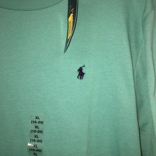 Polo Ralph Lauren T-Shirt Green XL - Picture 2 of 9