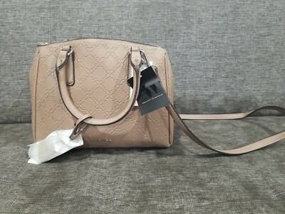 NINE WEST 9W WOMENS HANDBAG / CROSSBODY BAG COLOR LATTE / BEIGE