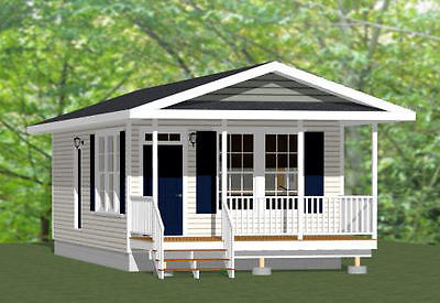 16x32 Tiny  House  511 sq ft PDF Floor Plan  Model 