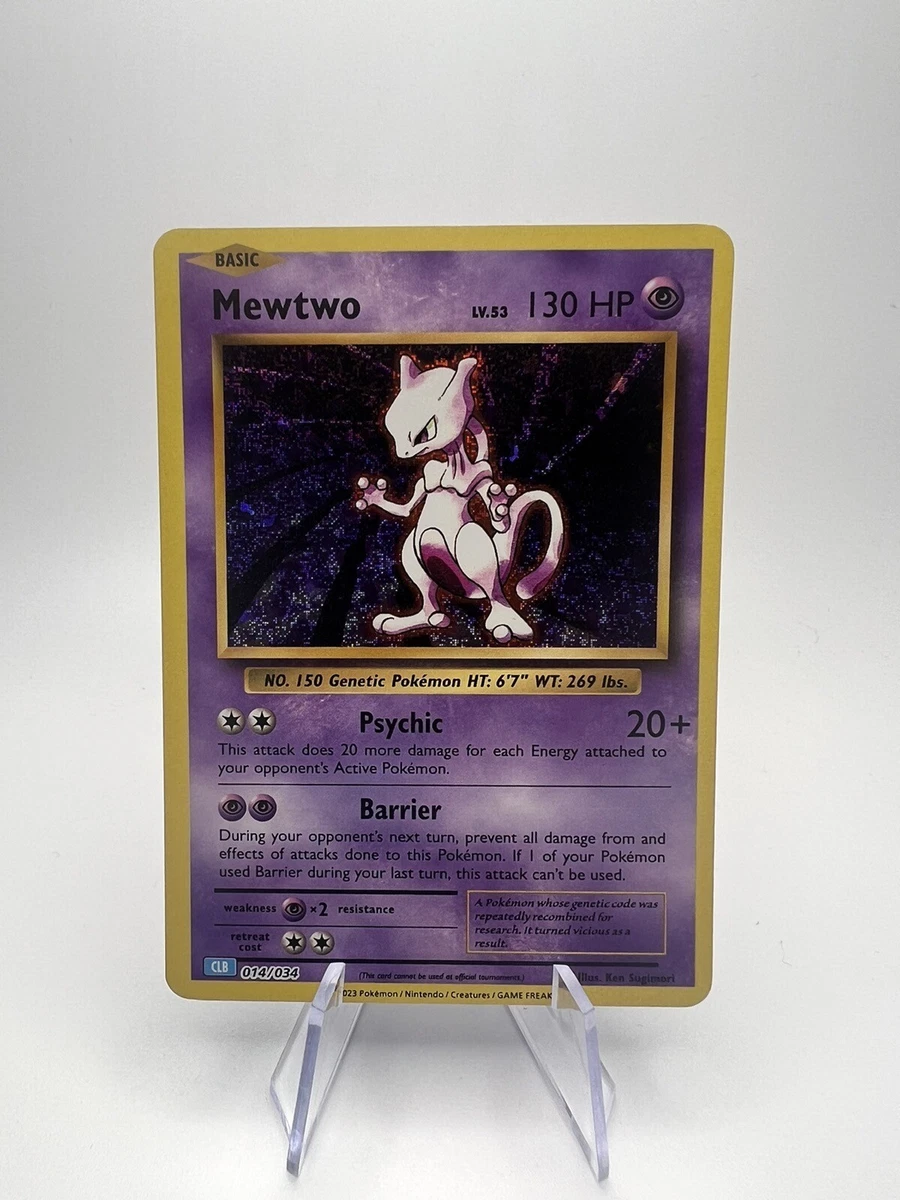 Mewtwo 014/034 Trading Card Game Classic for sale | eBay