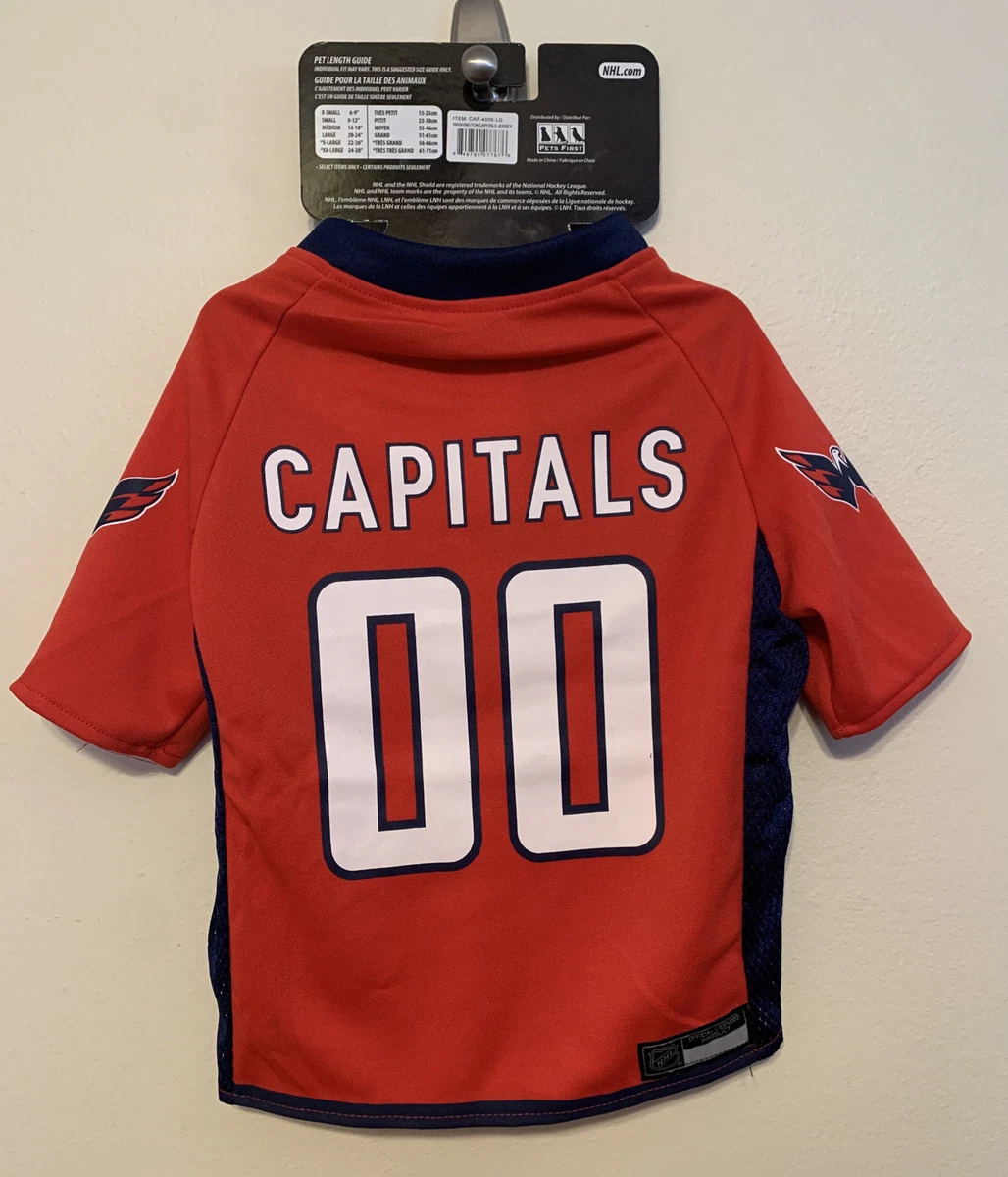 Washington capitals pet best sale jersey