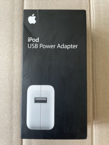 Apple iPhone and iPod 1st Generation USB Power Adapter MA592LL/A Brand New - Afbeelding 1 van 2