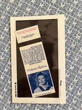 American Matchcover - Katharine Hepburn