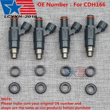 4 X New Fuel Injectors For Mitsubishi Mirage 1997-2002 1.5l Engines Cdh166 Usa